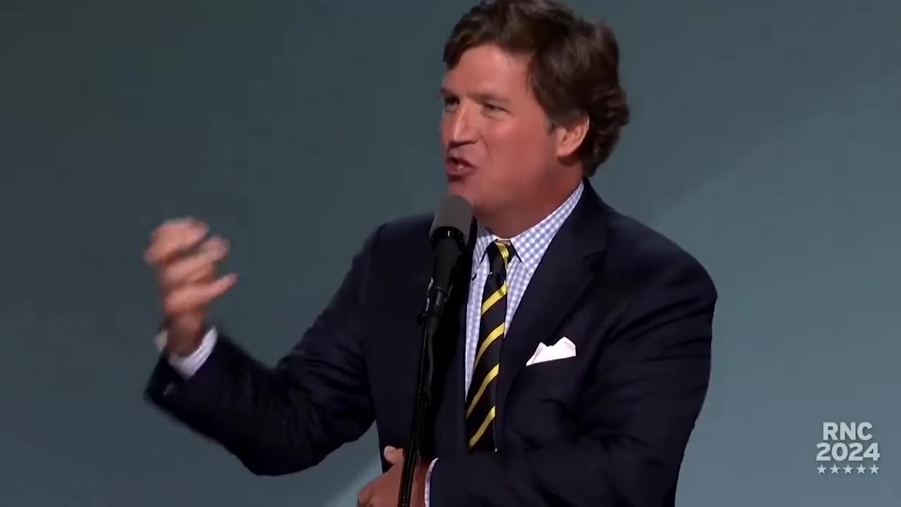 Tucker Carlson RNC speech