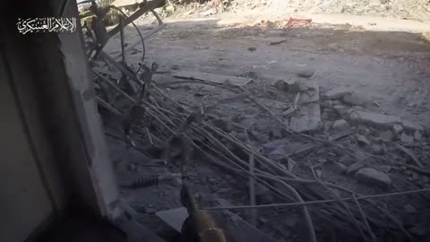 Hamas Terrorist publishes Battle footage with the IDF