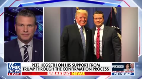 Hegseth praises Trump for standing by him 'Backbone of steel'