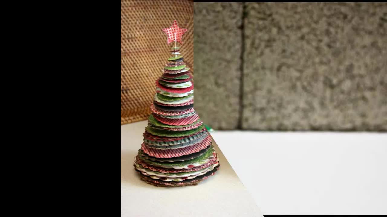 DIY: 11 mini Christmas tree decoration ideas