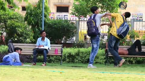 Fake Gun Prank In Public Unique Style- Prank in India