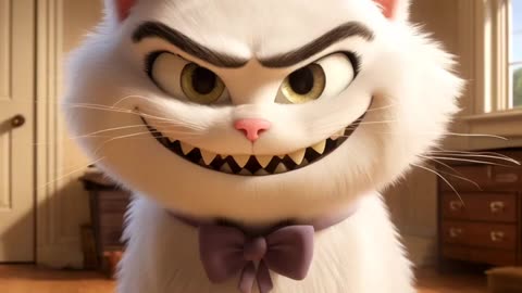 Naughty cat