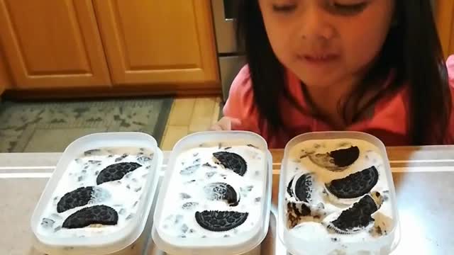 Oreo cookie ice cream part 2