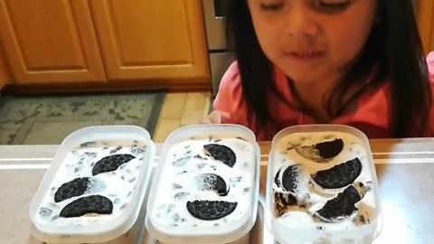 Oreo cookie ice cream part 2