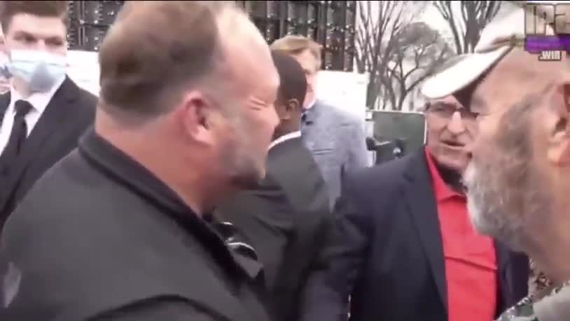 Michael Flynn not impressed by Alex Jones