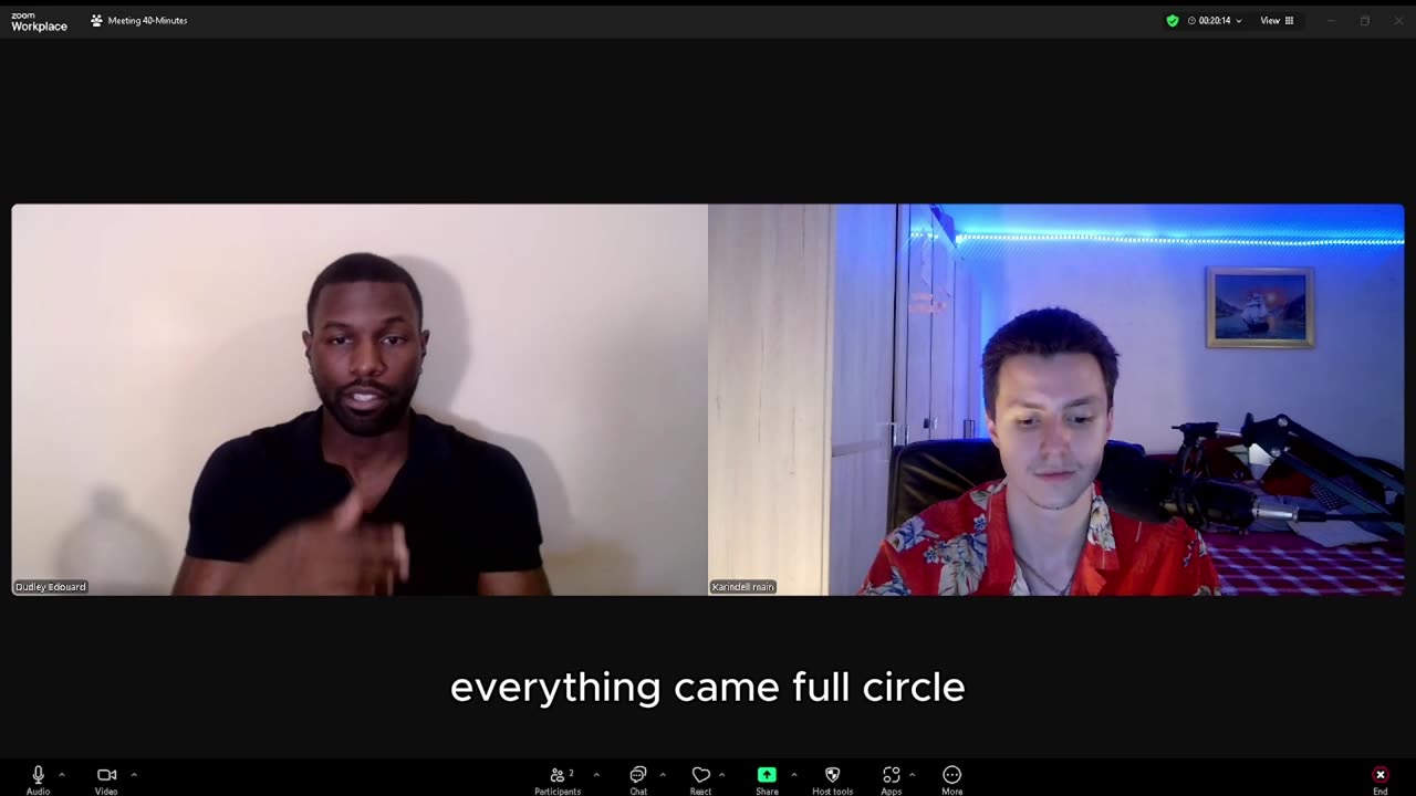 Dudley J. Edouard - Limiting beliefs, becoming a well-rounded man, fitness, .....