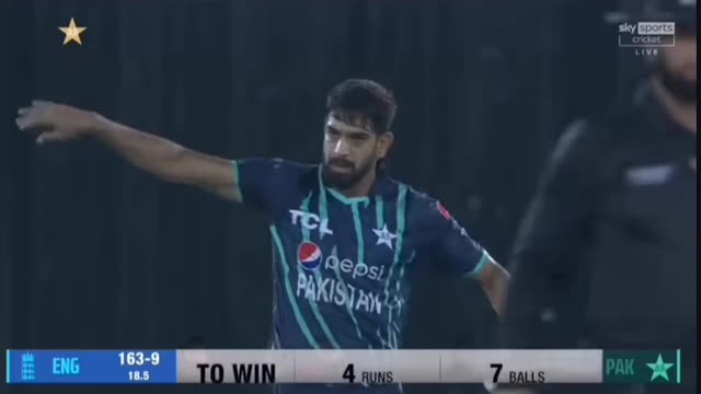 THRILLING LAST OVERS OF 4TG T20I PAKISTAN VS ENGLAND