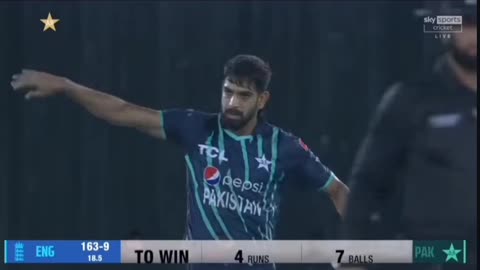 THRILLING LAST OVERS OF 4TG T20I PAKISTAN VS ENGLAND