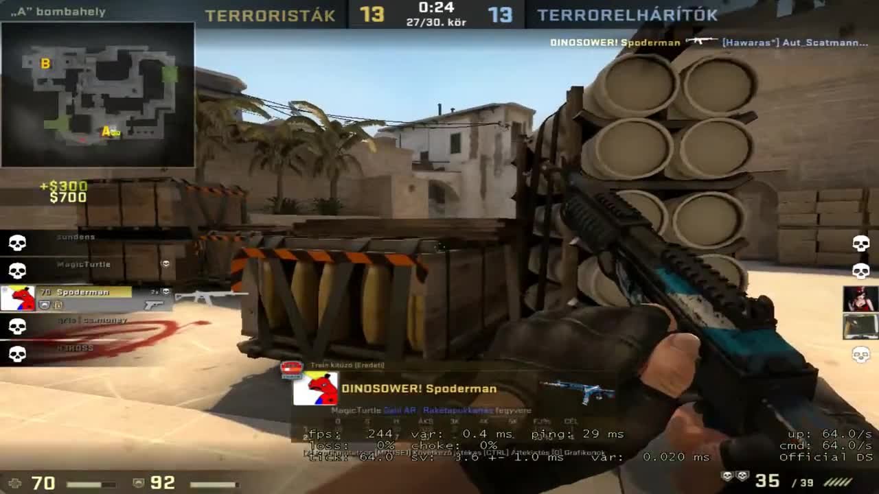 öcsééém fursetman, lehoztál egy 1v4-et