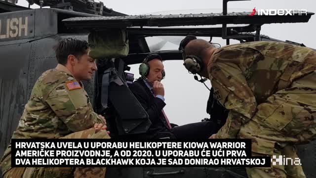Američki borbeni helikopteri sletjeli na Pleso