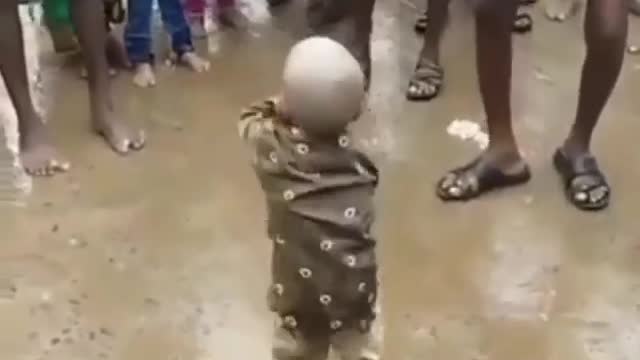 Kid's dance funny video