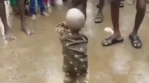 Kid's dance funny video