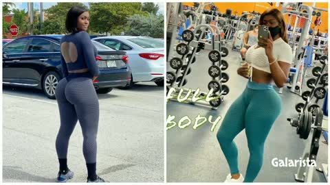 Yababeth Gym Fashion Model Try Haul 