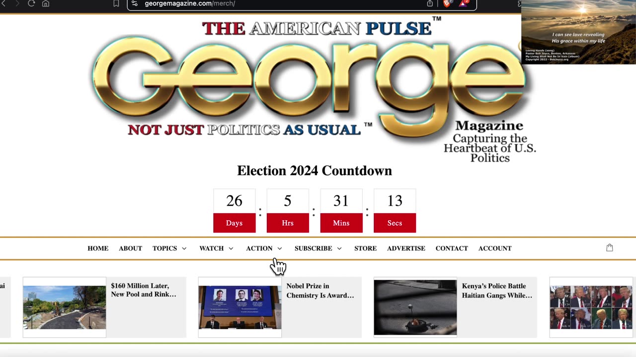 Explore GeorgeMagazine.com: A Complete Overview to Categories & Navigation | Bob Joyce and Gene Ho