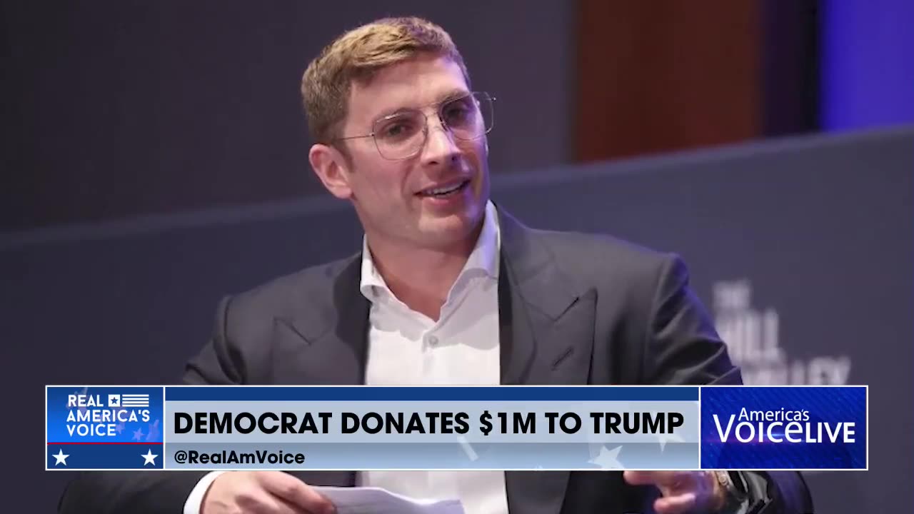 DEMOCRAT DONATES $1M TO TRUMP