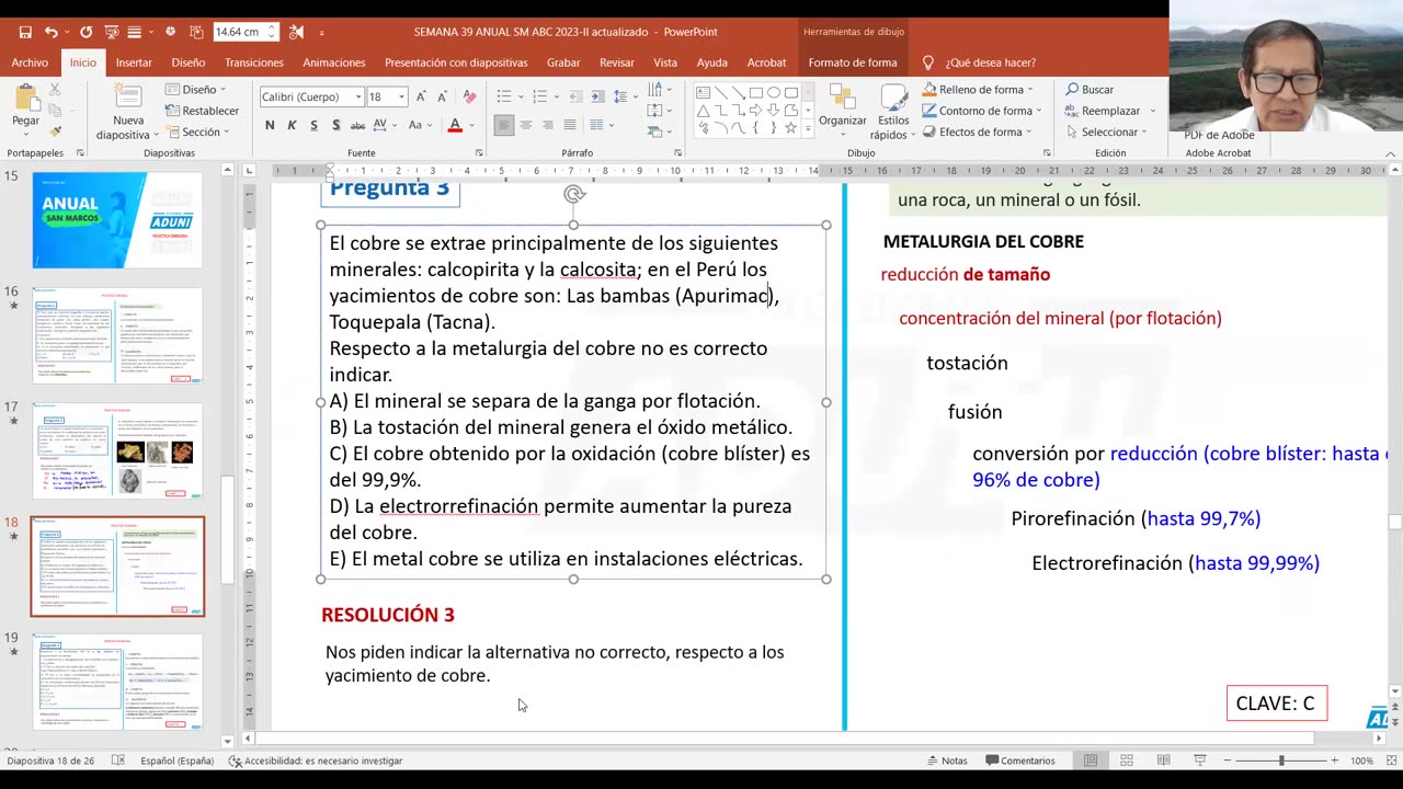 ANUAL ADUNI 2023 | Semana 39 | RV | Química
