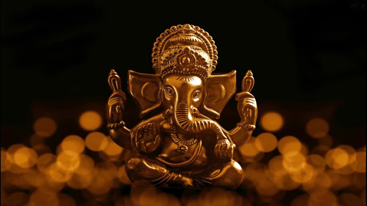 Morning Prayers of Ganesh Pooja - Jai Dev Jai Dev Jai Mangal Murti