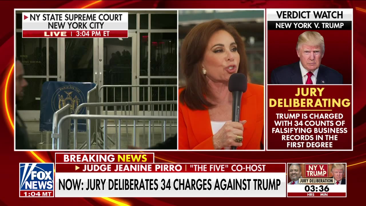 Judge Jeanine This is the ‘most shocking part’ of Trump’s trial