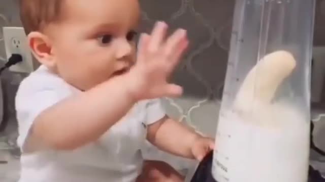 Cute baby funny crying video