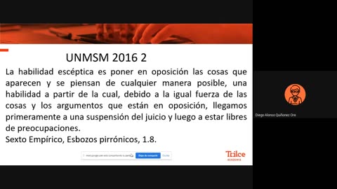 TRILCE ANUAL SM 2022 | SEMANA 11 | FILOSOFÍA