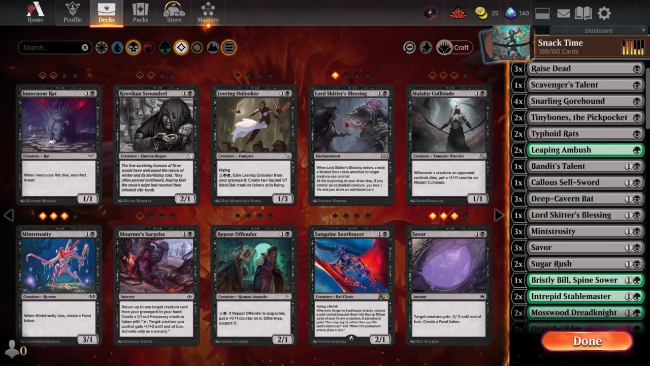 Magic the Gathering Arena: Watch me duel Pro. players in the Ranked format, Match 2 out of 3