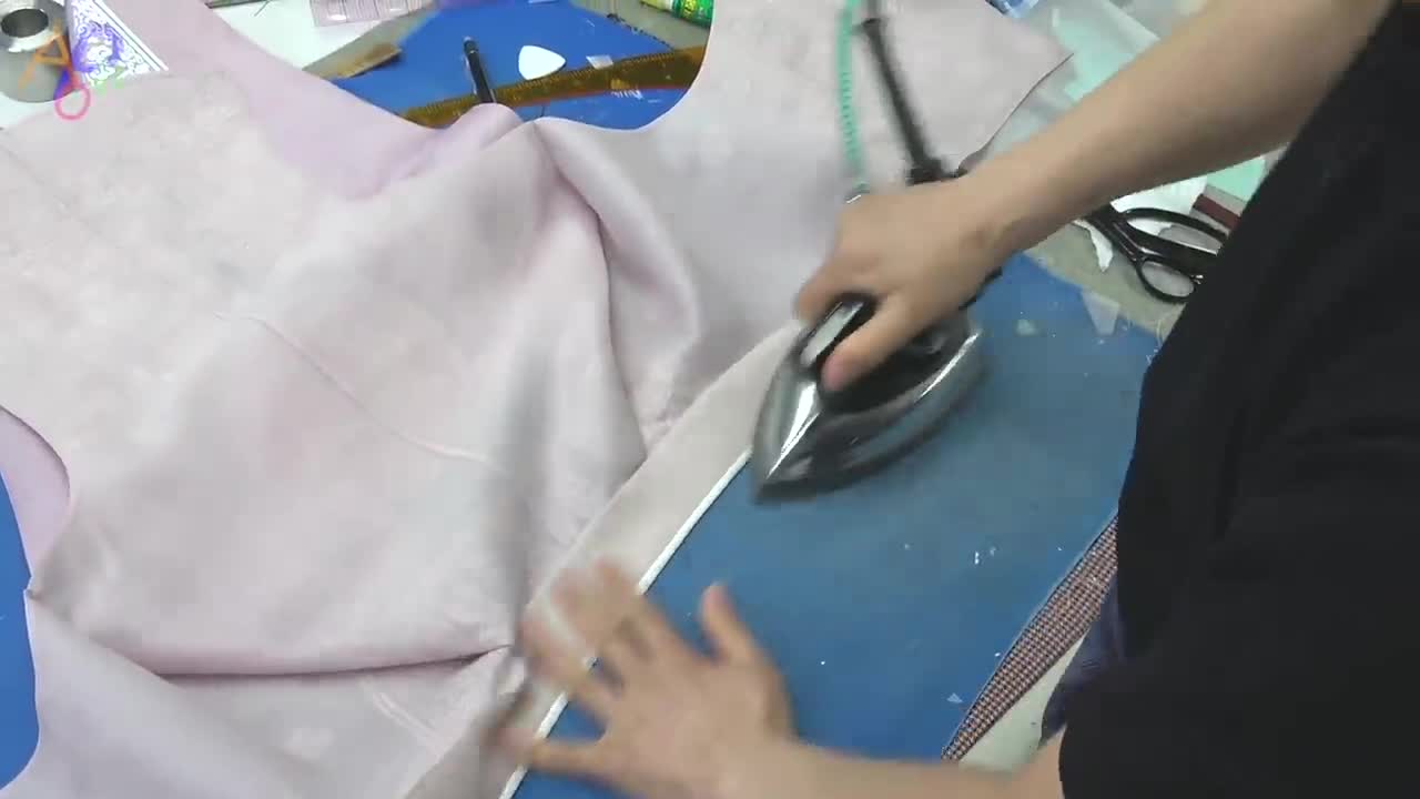 Korean Traditional Clothes. Process of Making 'Hanbok'