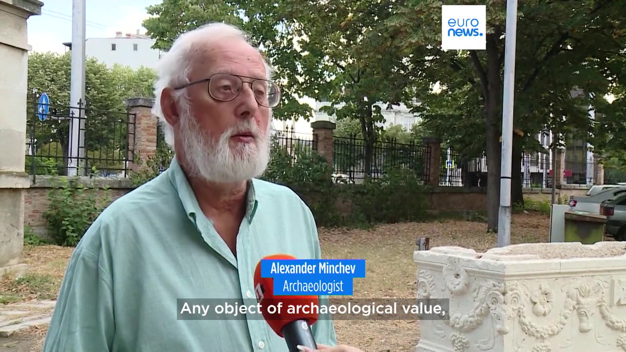 Bulgarian beach bar sarcophagus turns out to be genuine Roman artefact