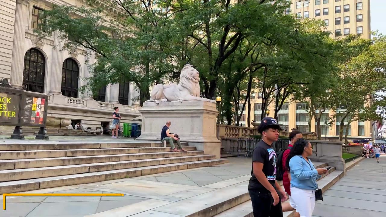 【4K】WALK Fifth Avenue NEW YORK City USA vlog 4k video TRAVEL