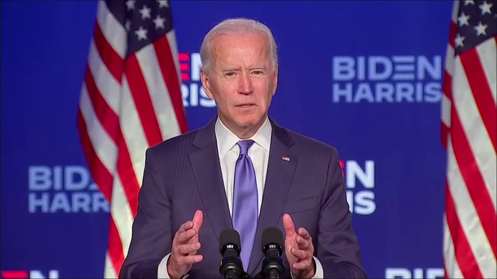 FAKED Biden Address to Nation FRI 11/06/20 ELECTION FRAUD