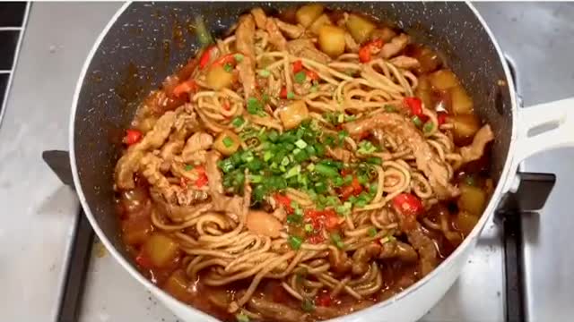 Do you like this potato beef noodles?