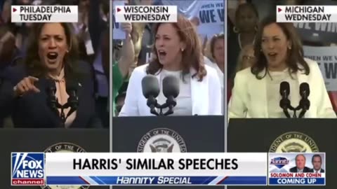 Kamala’s Similar Speeches