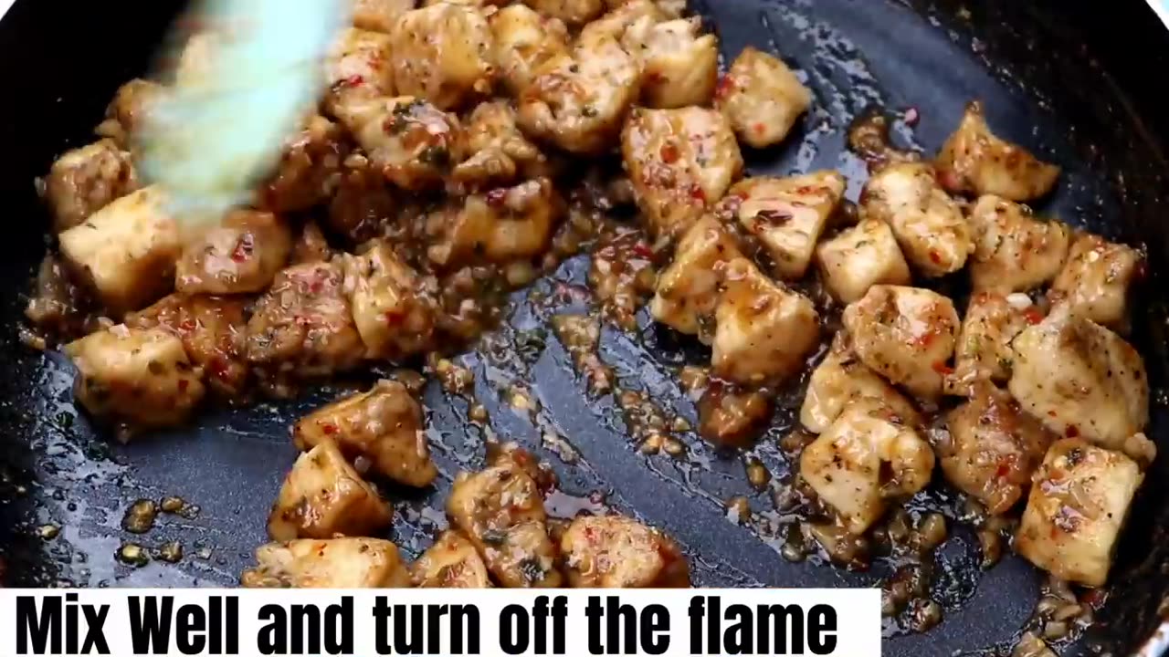 Butter Garlic Chicken,Quick And Easy Recipe