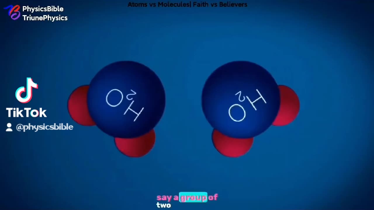 Molecules vs Fellowship - Atom vs Faith || Science meets Faith - Physics meets Bible