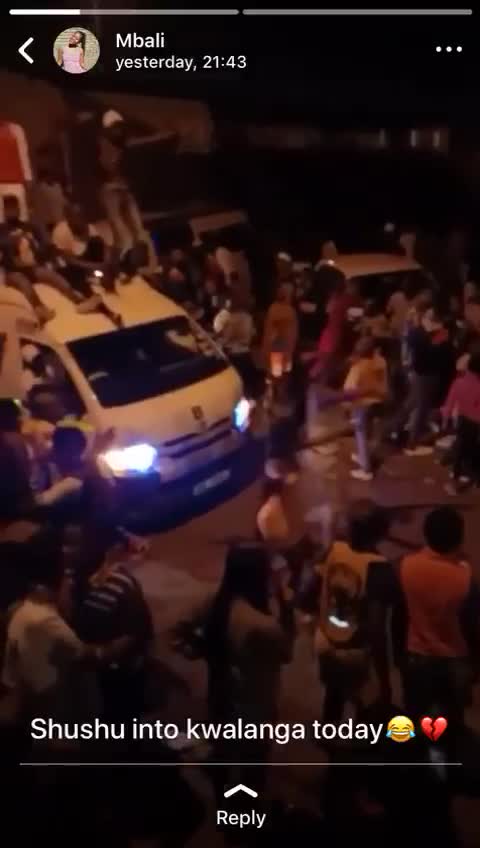 Three teens killed at Langa street party