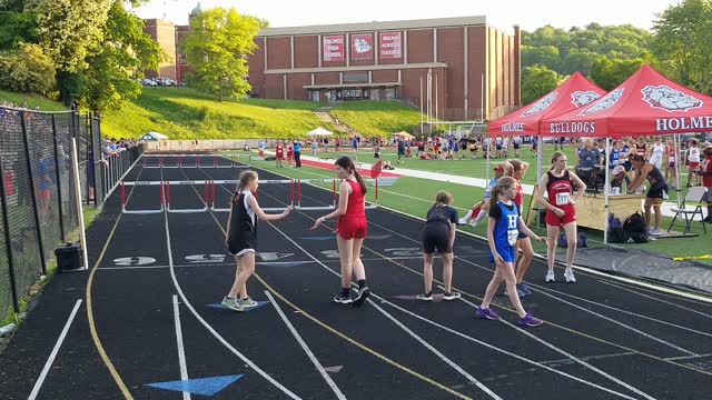 5.12.22 - Girls 300m Hurdles - Jerry Lancaster Middle School Invitational @ Holmes HS