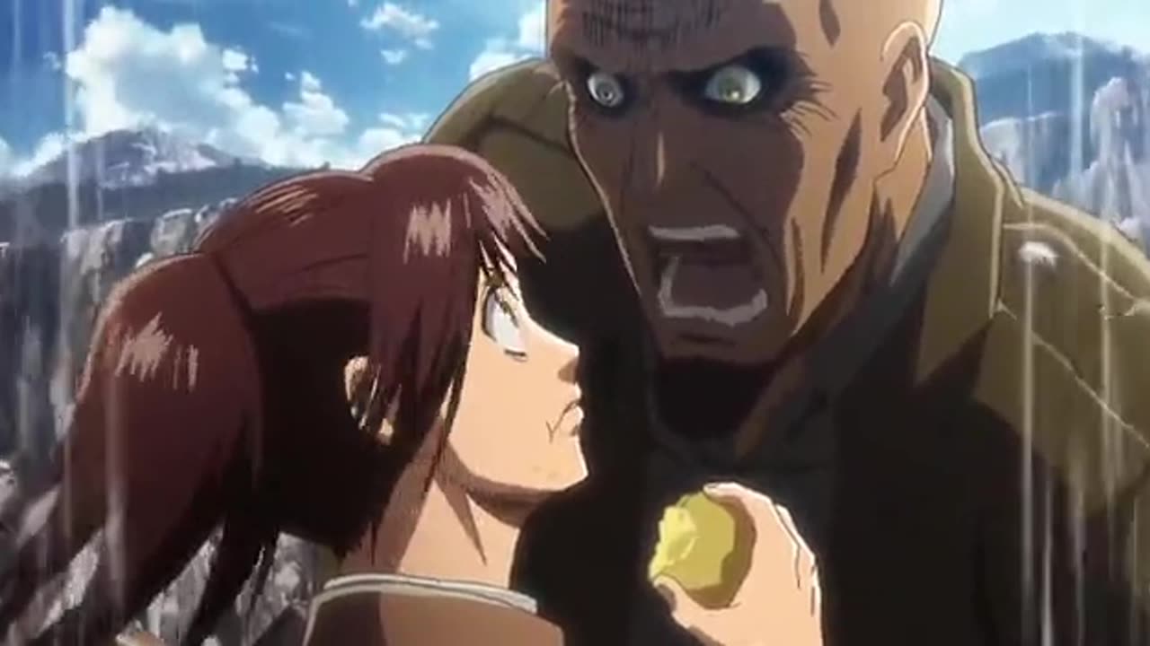 Attack on Titan troop hazing and potato girl dub