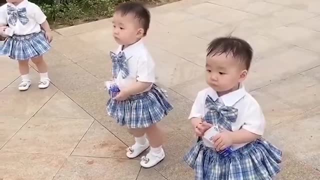 When you have THREE cute naughty kids #12 - Funny baby video 😆😆 - TIK TOK Compilation