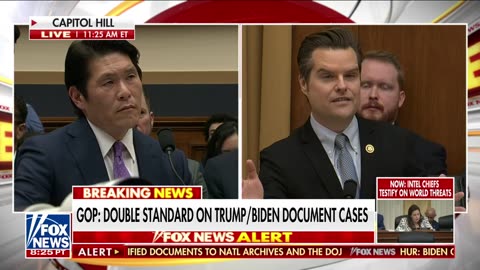 Matt Gaetz rips 'senile' Biden in scathing questioning: 'Elevator doesn't go to the top floor'