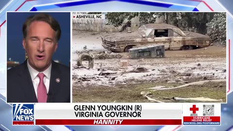 The hurricane devastation is ‘heartbreaking’ Gov. Glenn Youngkin