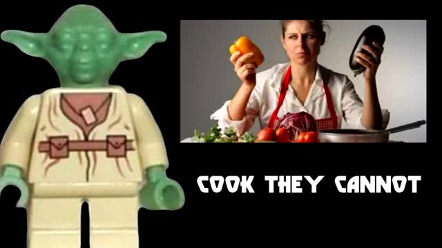 Lego Yoda gives Wisdom concerning modern women