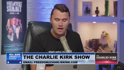 Charlie Kirk - The Commie Kamalow IQ Brainless Harris Switcheroo