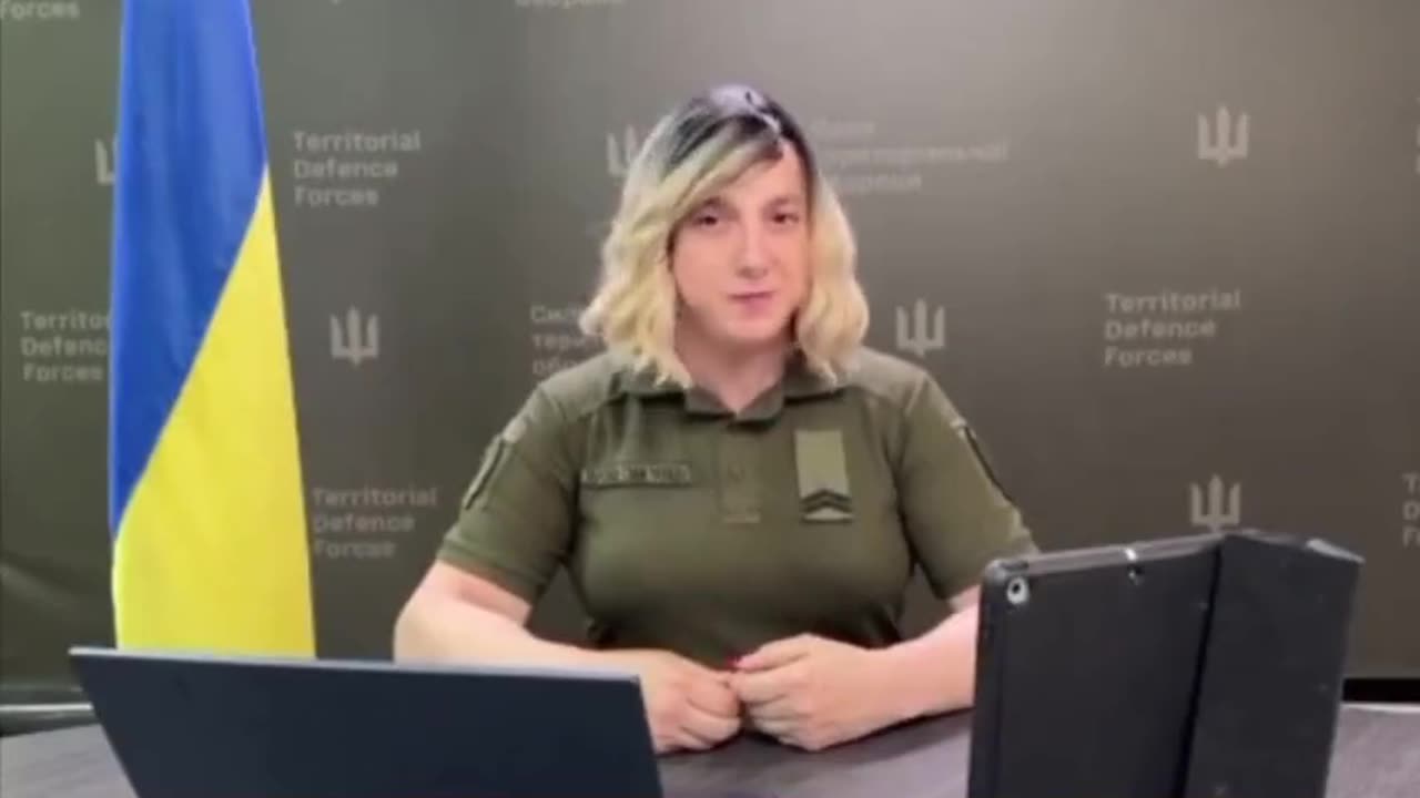 The New Mascot of the Ukraine Armed Forces is Reportedy a Tranny American