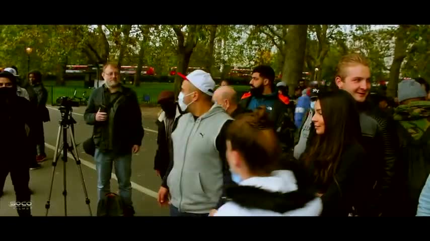 Pictures of Muhammad Feelings are being hurt Speakers Corner.