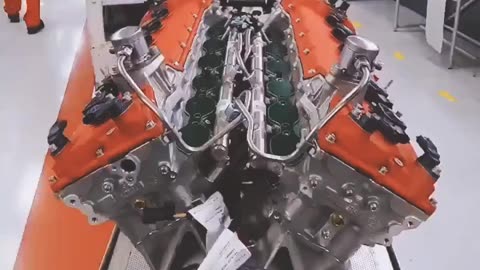 Ferrari engine assembly