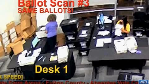 🚨 Fulton County Georgia Ballot Fraud 11.3.2020 Caught on Security Cameras