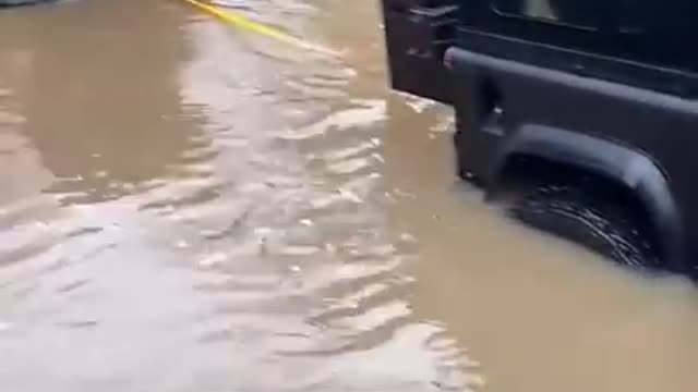 Ruff car touching