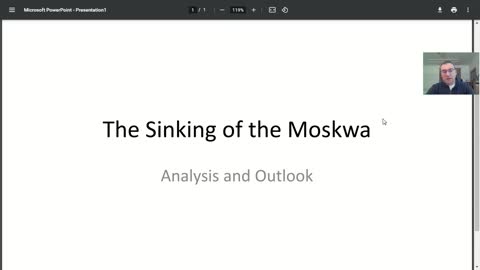 The Sinking of the Moskwa