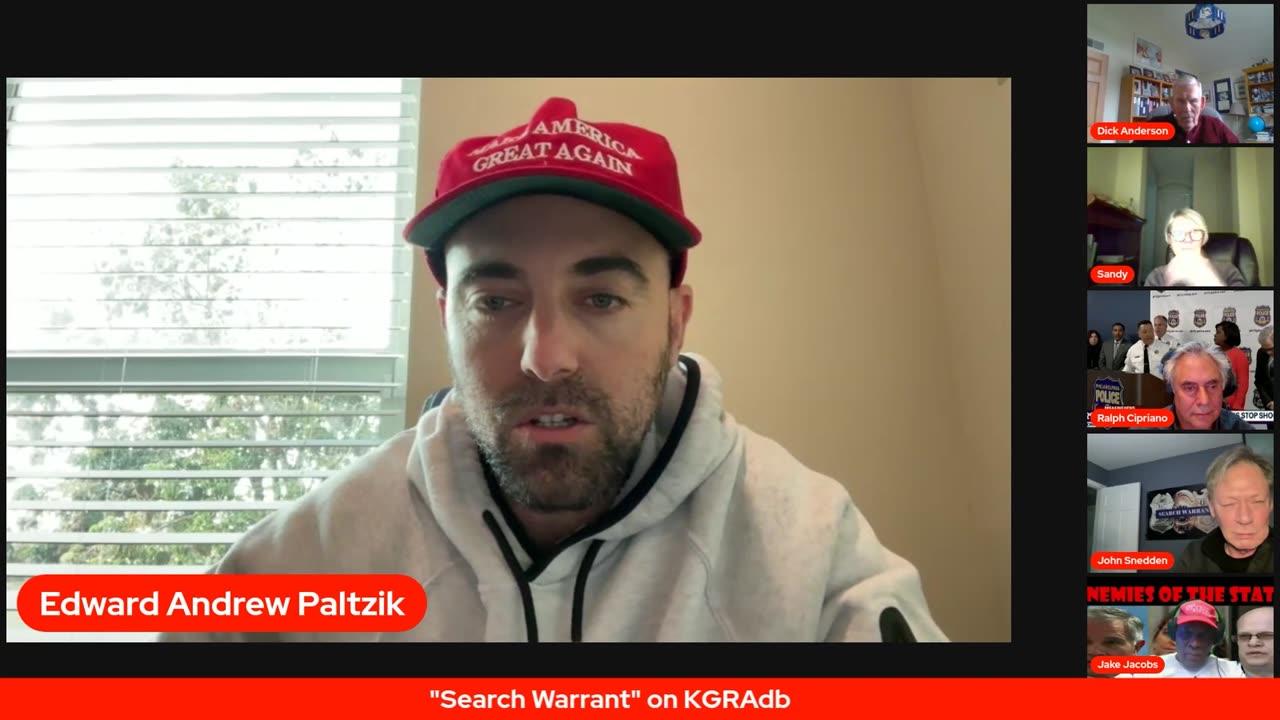 "Search Warrant" with Special Guest Attorney Edward Paltzik on "No One is Above the Law"