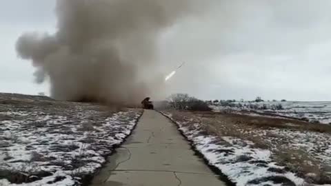 Ukraine Army MLRS