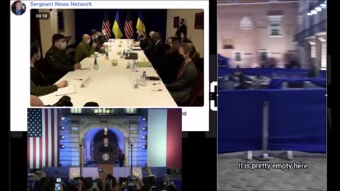 Biden speaks to the masses, NOT